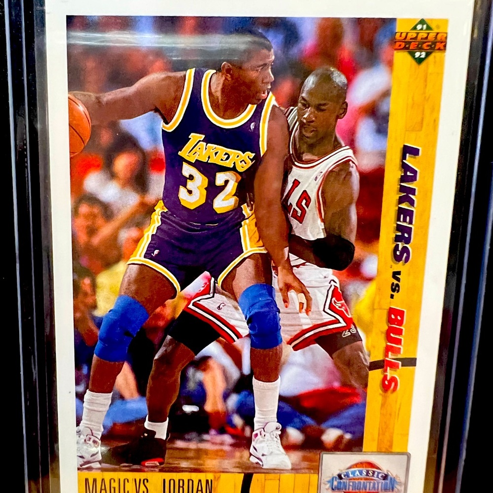 Jordan vs magic card excellent condition